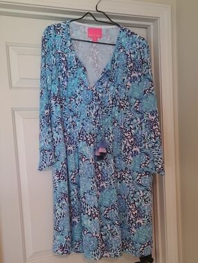 Lilly Pulitzer Marilina Tunic Dress XL